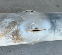 Tubing from well